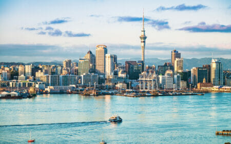 neuseeland auckland skyline